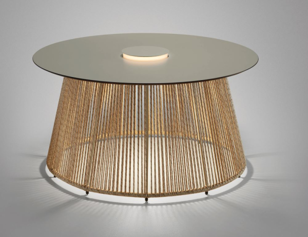 Bover Coffeetable Leuchte Nit/80/R Beige